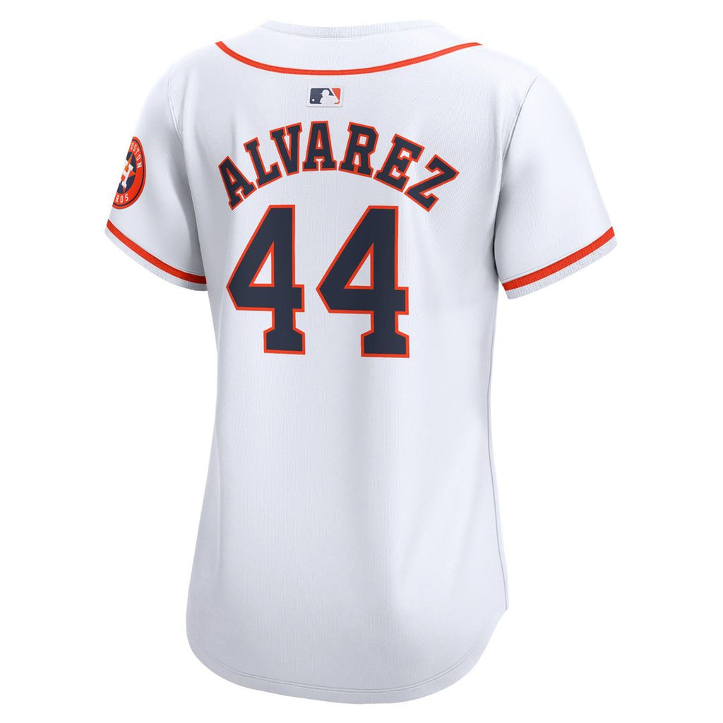 Houston Astros Yordan Alvarez Nike Women's Home Limited Jersey - White