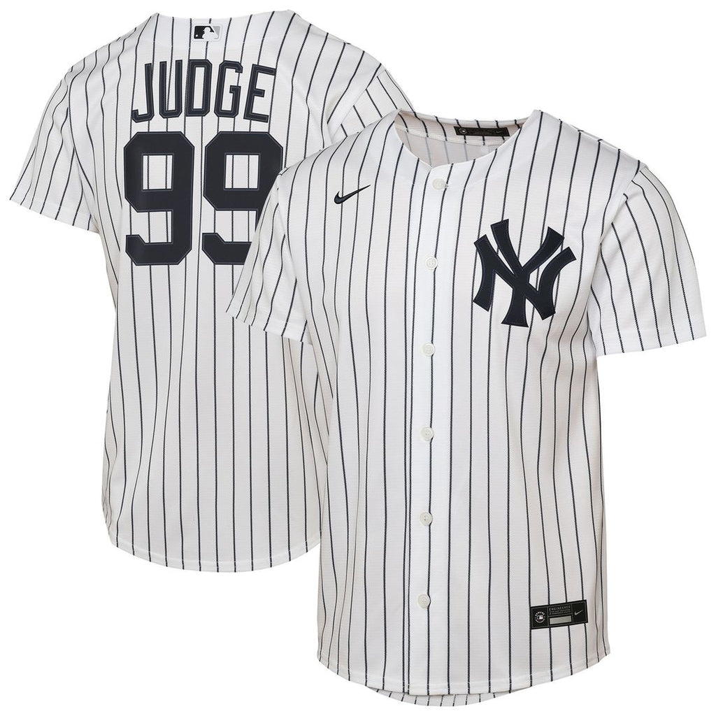 New York Yankees Aaron Judge Nike Youth Home Replica Jersey - White