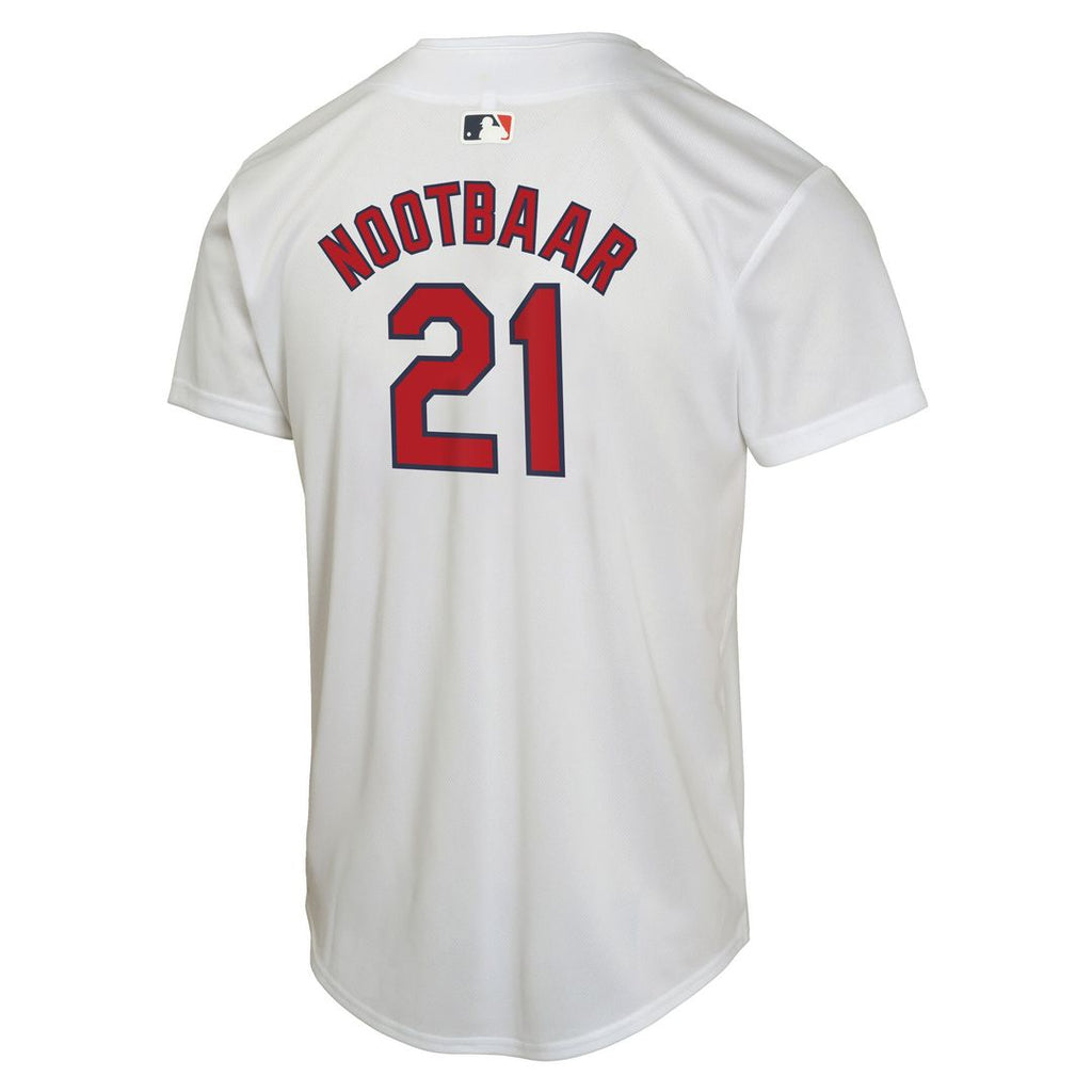 St. Louis Cardinals Lars Nootbaar Nike Youth Home Game Jersey - White