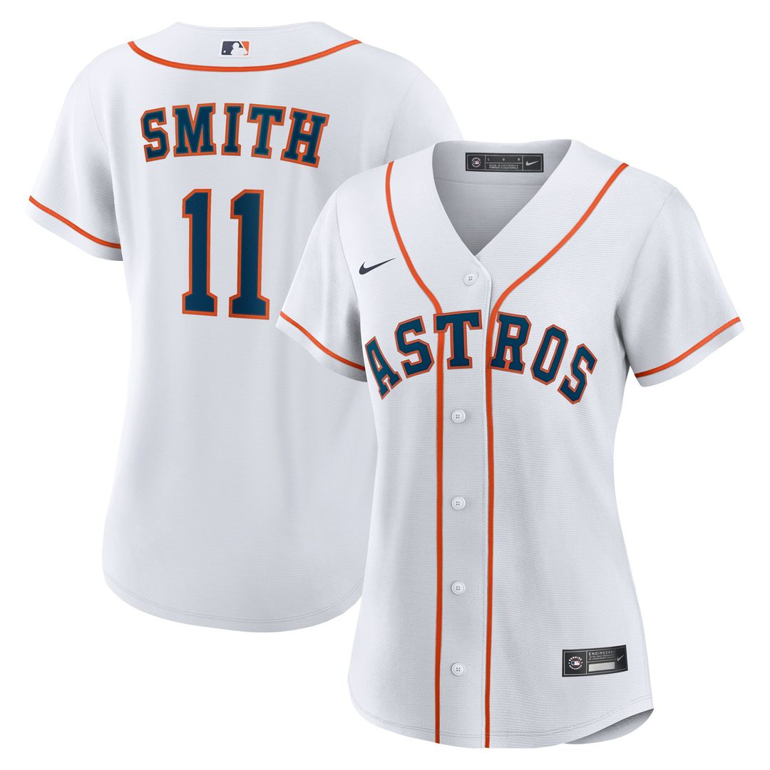 Houston Astros Cam Smith Nike Women's Home Replica Jersey - White