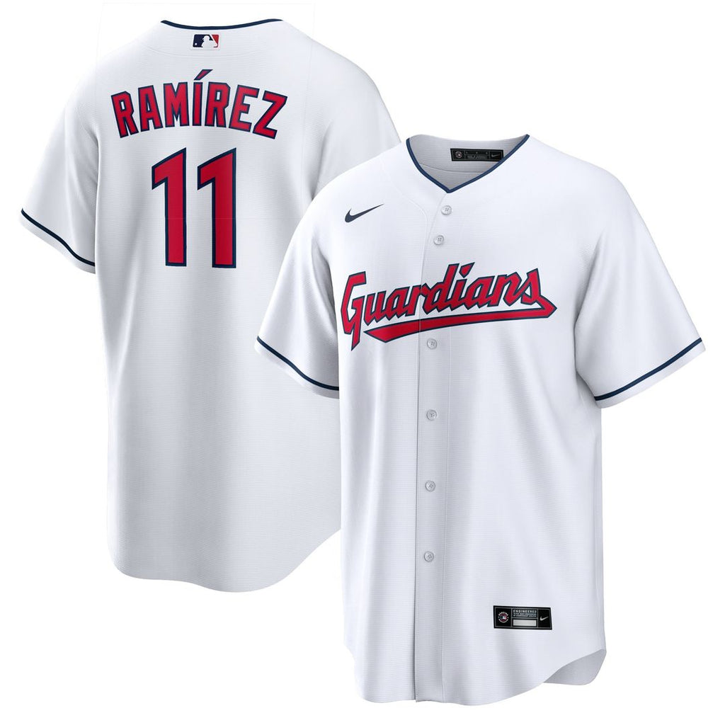 Cleveland Guardians José Ramírez Nike Replica Jersey - White