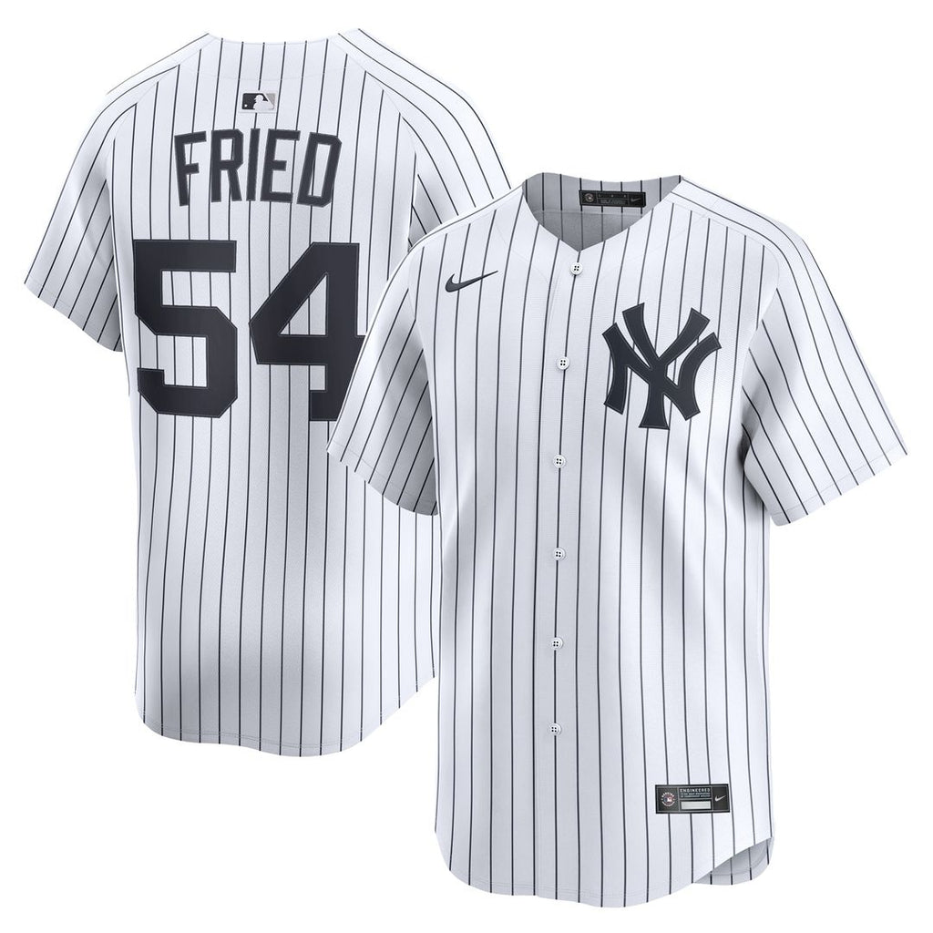 New York Yankees Max Fried Nike Home Limited Jersey - White