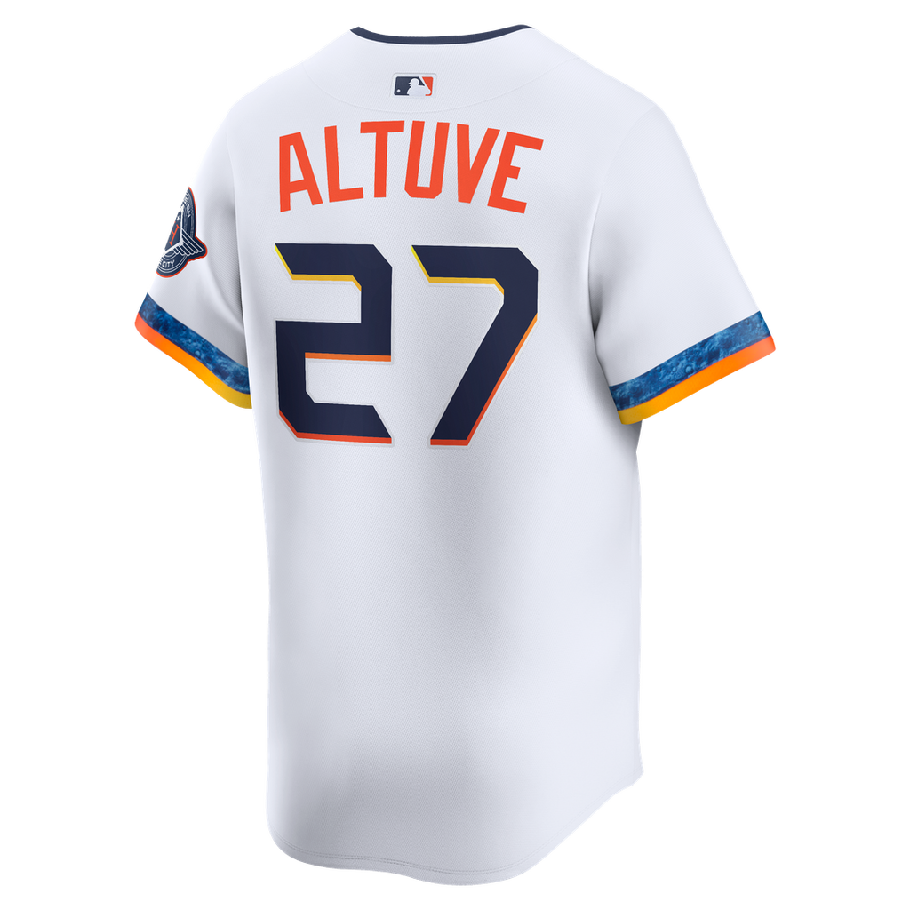 Houston Astros Jose Altuve Nike 2025 City Connect Limited Jersey - White