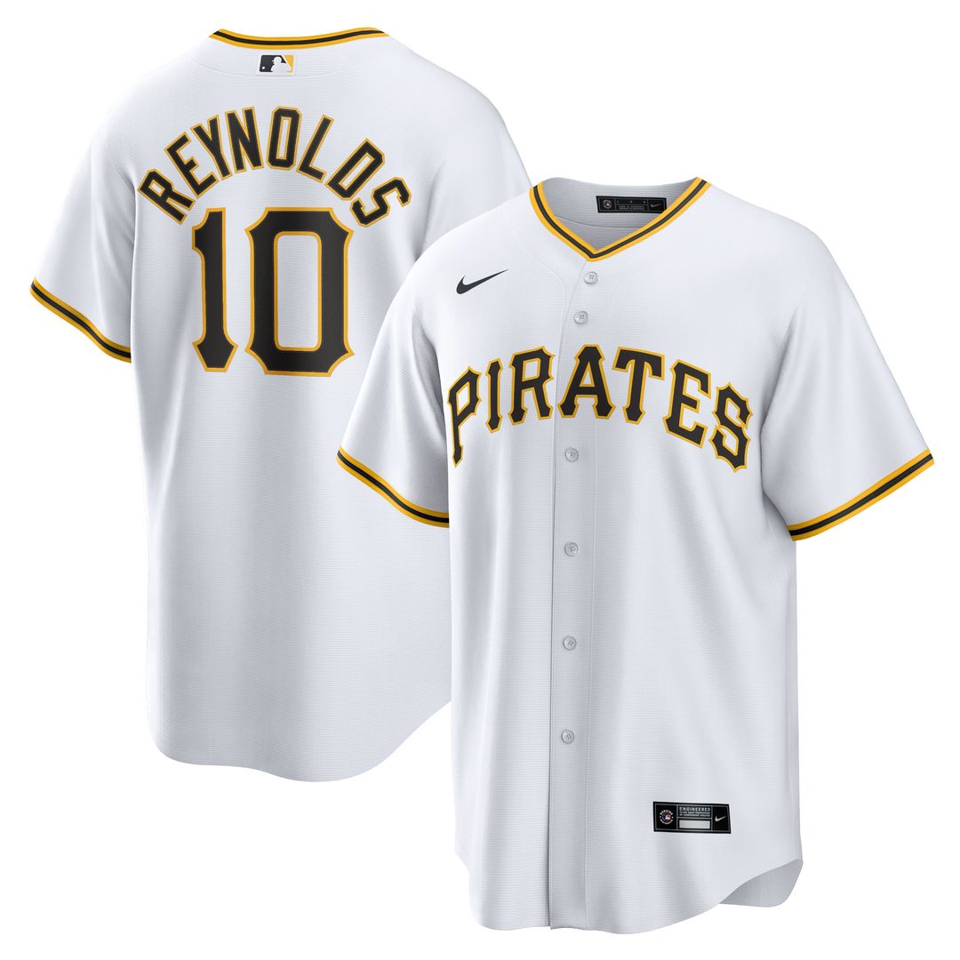 Pittsburgh Pirates Bryan Reynolds Nike Replica Jersey - White