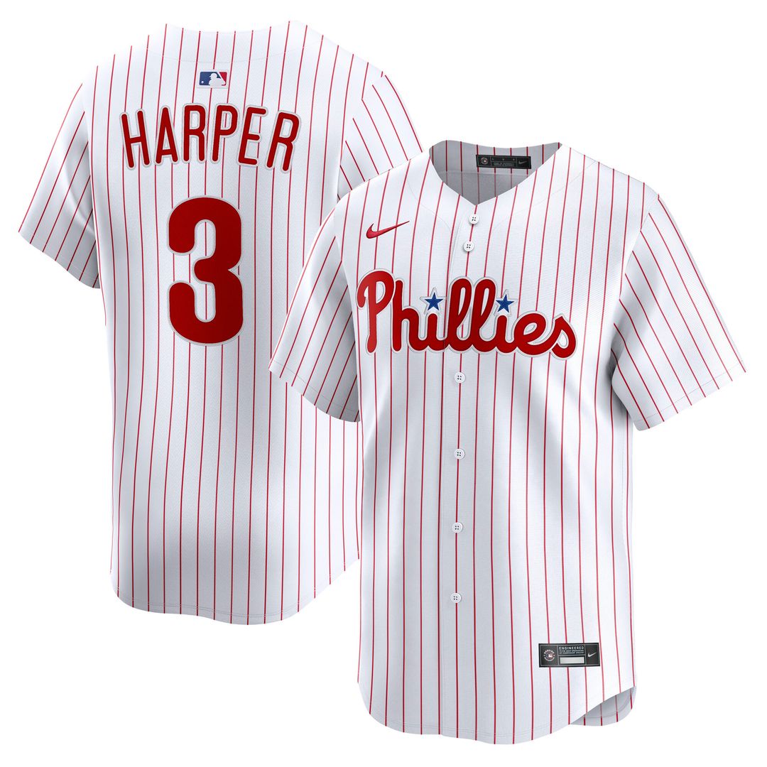 Philadelphia Phillies Bryce Harper Nike Alternate Limited Jersey - Light Blue