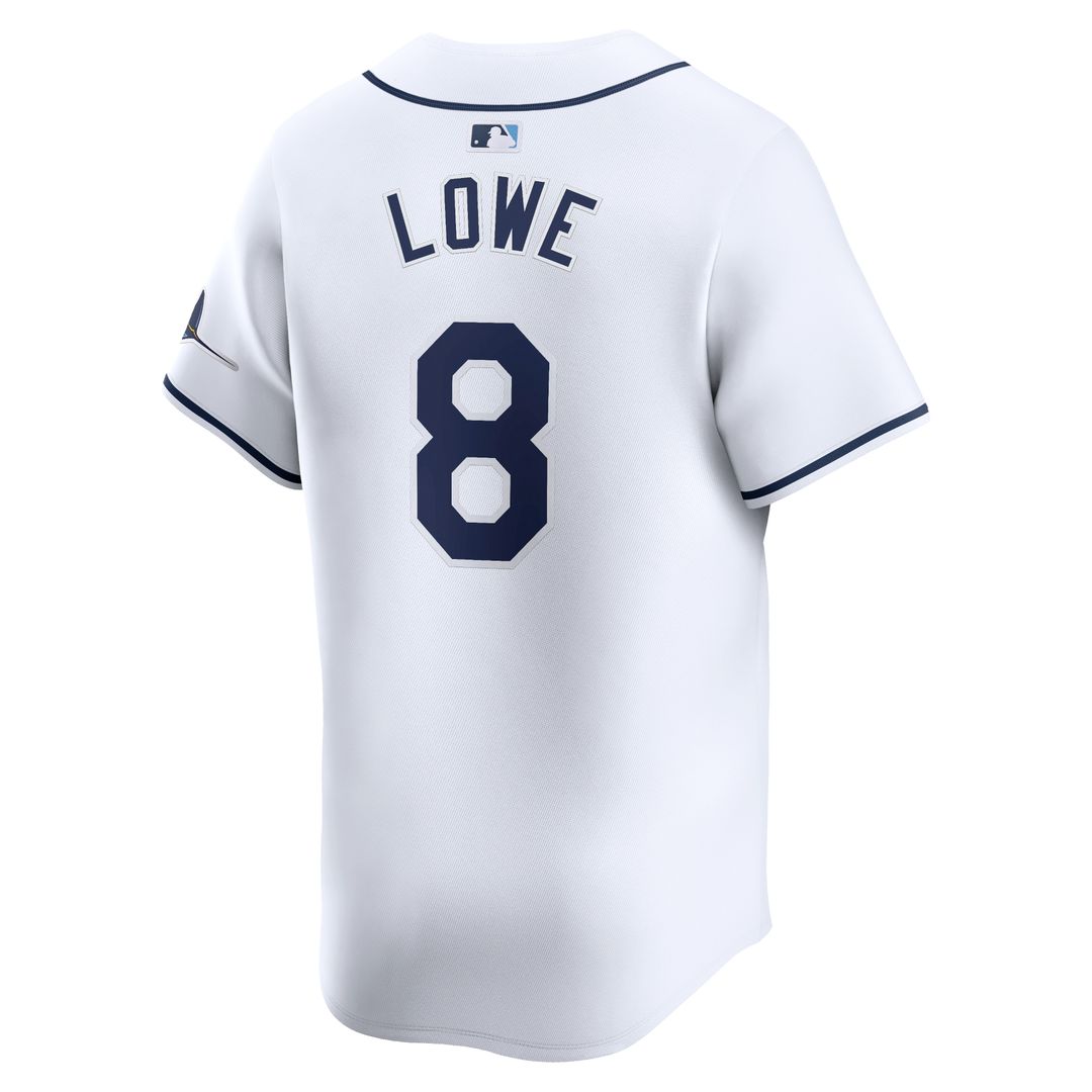Tampa Bay Rays Brandon Lowe Nike Home Limited Jersey - White