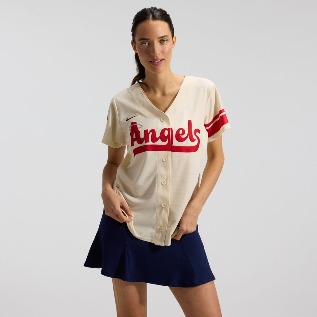 Los Angeles Angels Anthony Rendon Nike Women's City Connect Replica Jersey - Cream