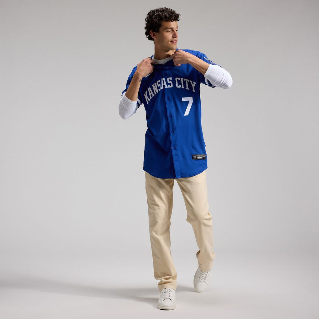Kansas City Royals Bobby Witt Jr. Nike Alternate 2 Elite Jersey - Royal