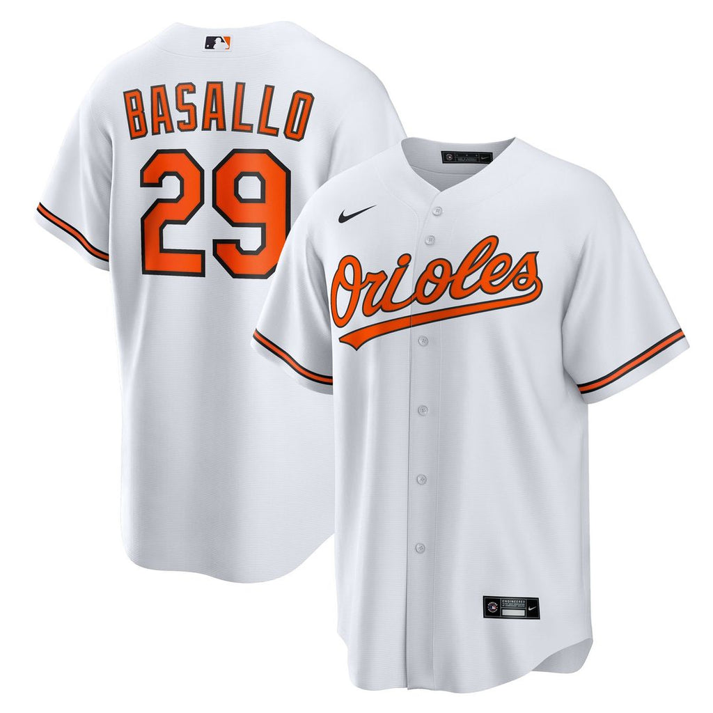 Baltimore Orioles Samuel Basallo Nike Replica Jersey - White