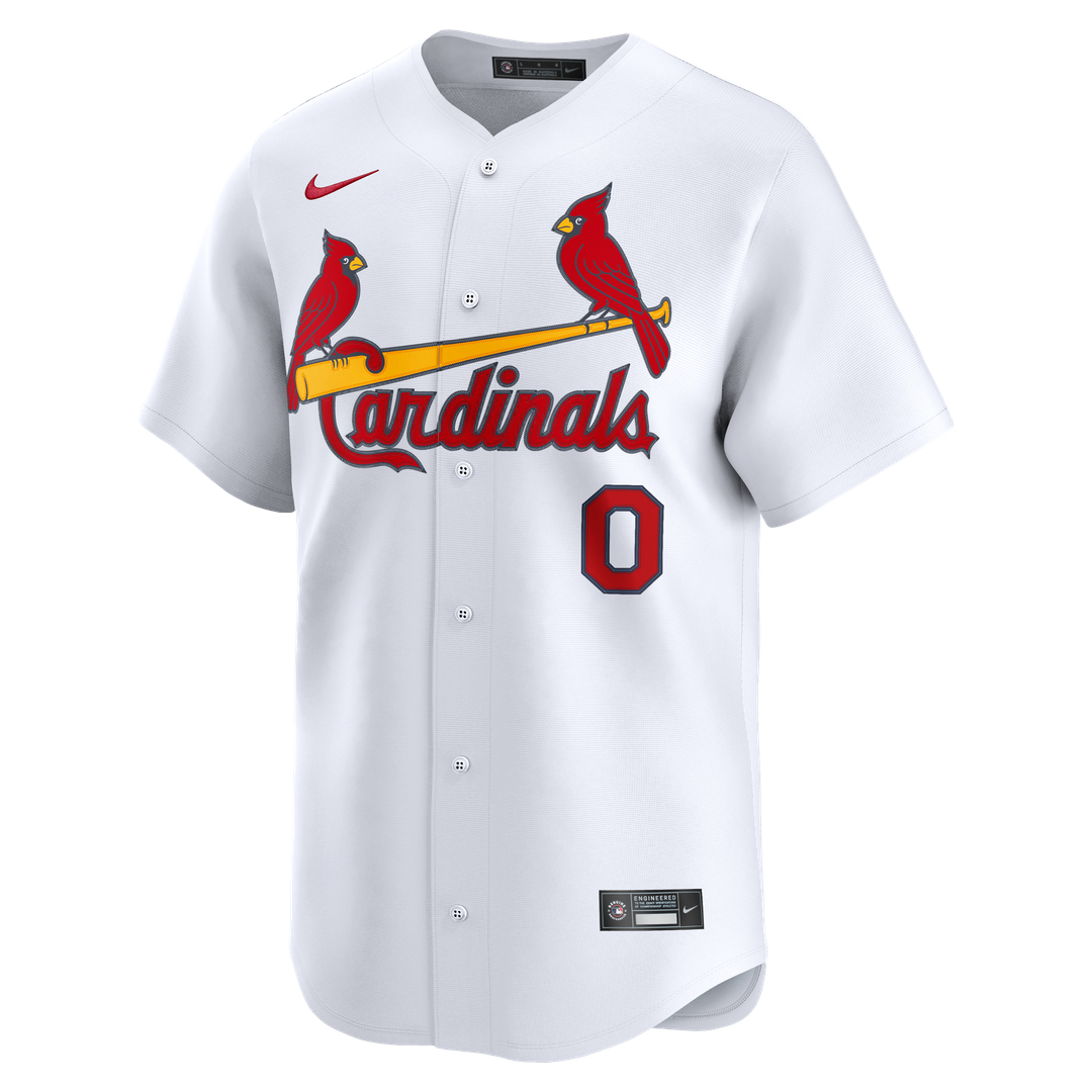St. Louis Cardinals Masyn Winn Nike Home Limited Jersey - White