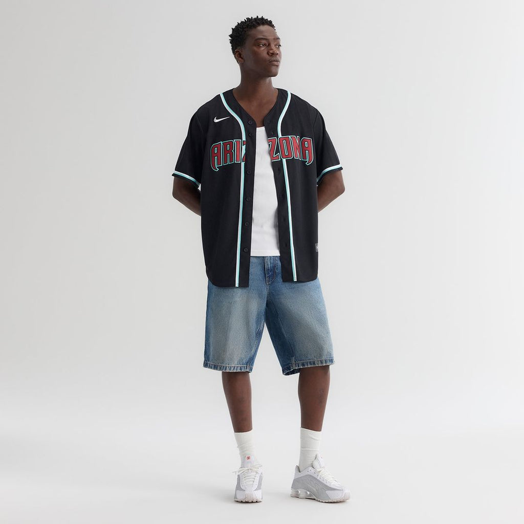 Arizona Diamondbacks Nike Fashion Replica Black Out Jersey