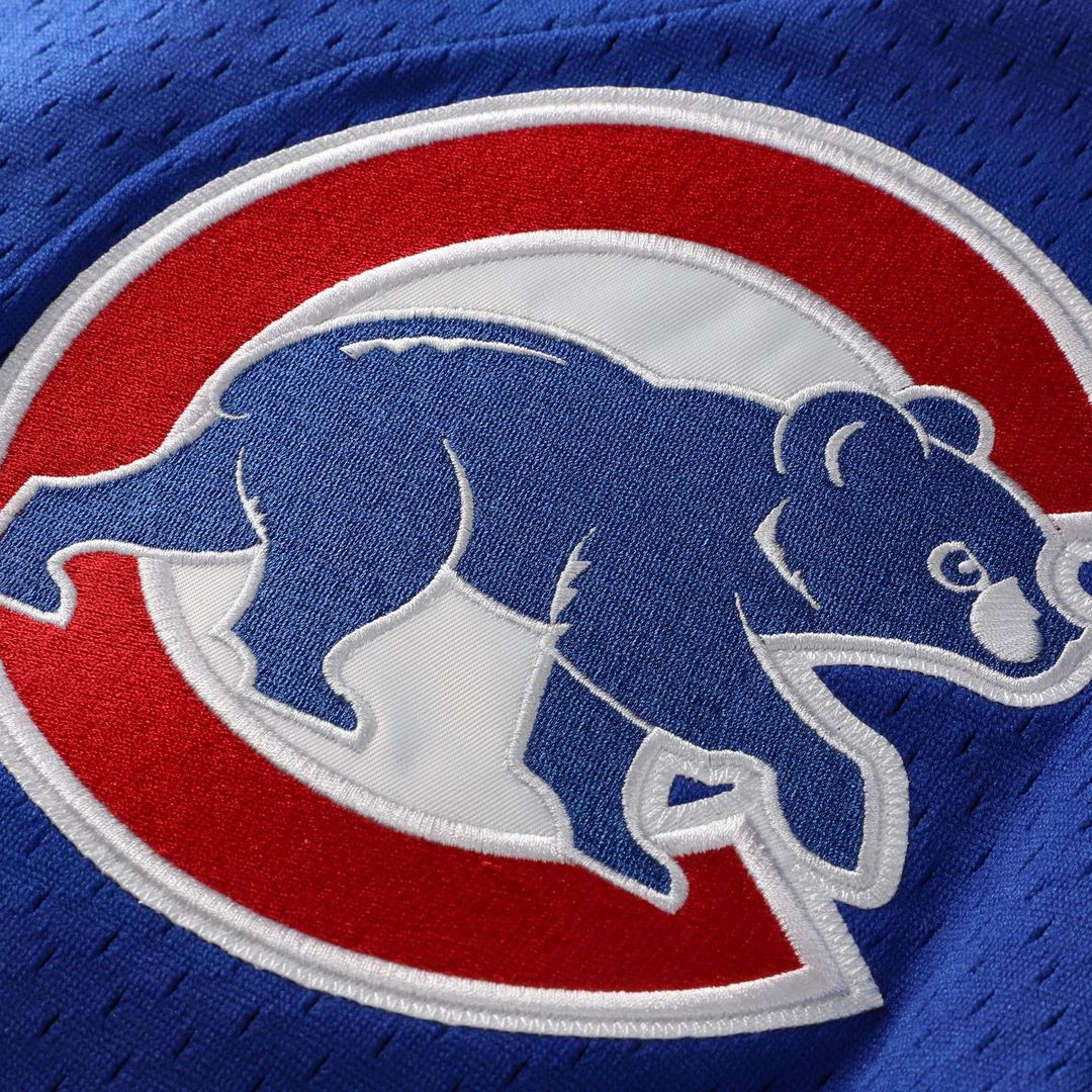 Chicago Cubs Ryne Sandberg Mitchell & Ness Cooperstown 1997 Mesh Batting Practice Button-Up Jersey - Royal