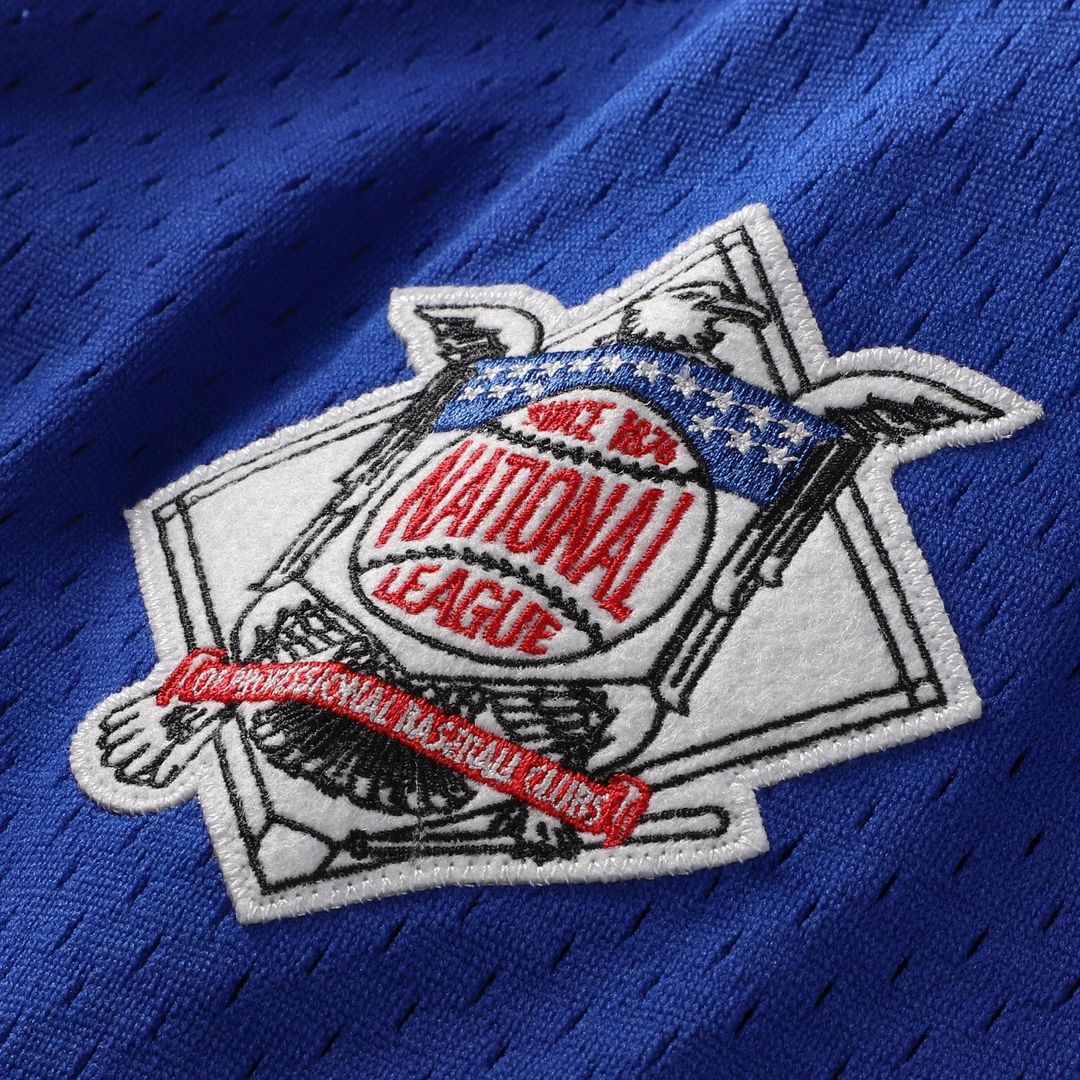 Chicago Cubs Ryne Sandberg Mitchell & Ness Cooperstown 1997 Mesh Batting Practice Button-Up Jersey - Royal