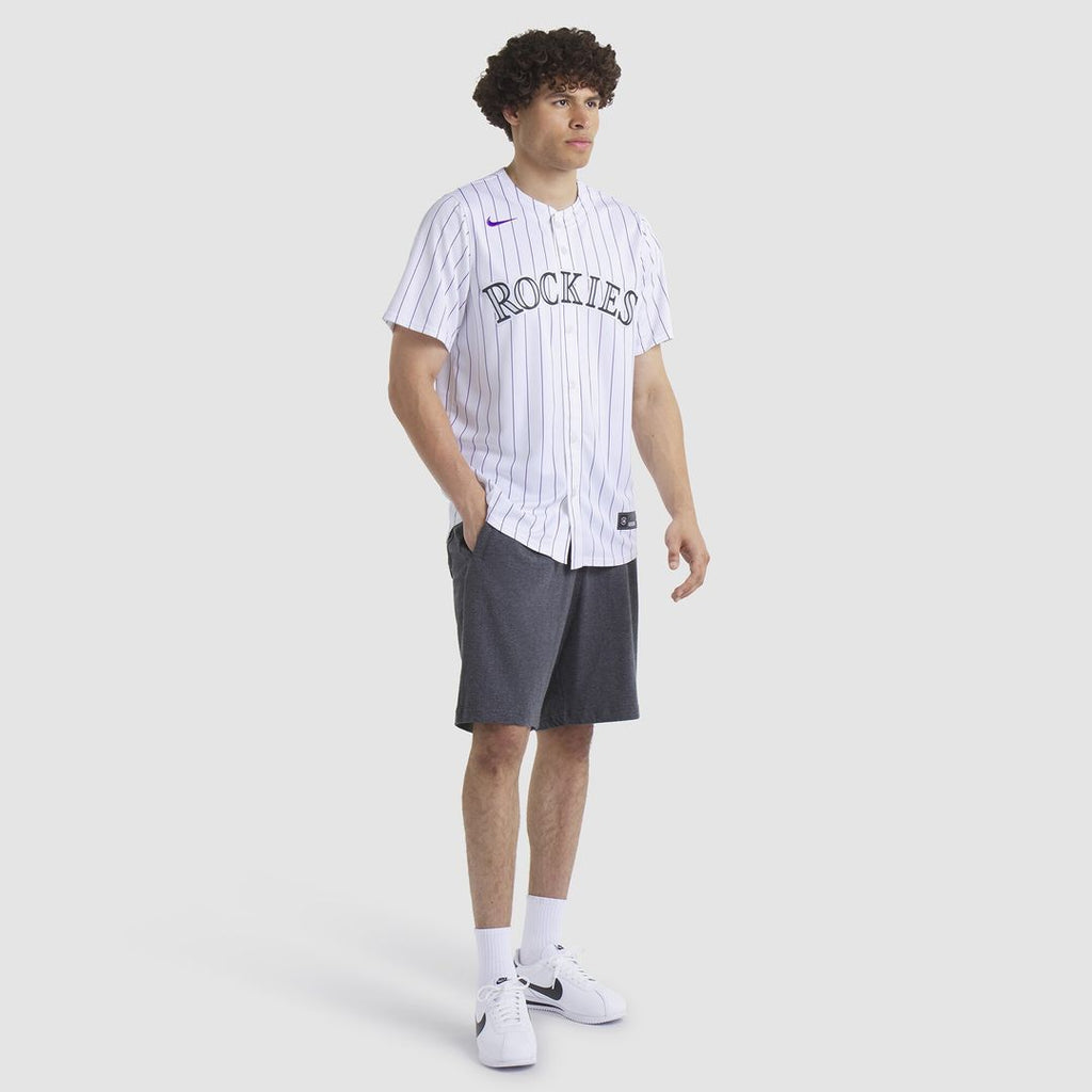 Colorado Rockies Nike Home Limited Jersey - White