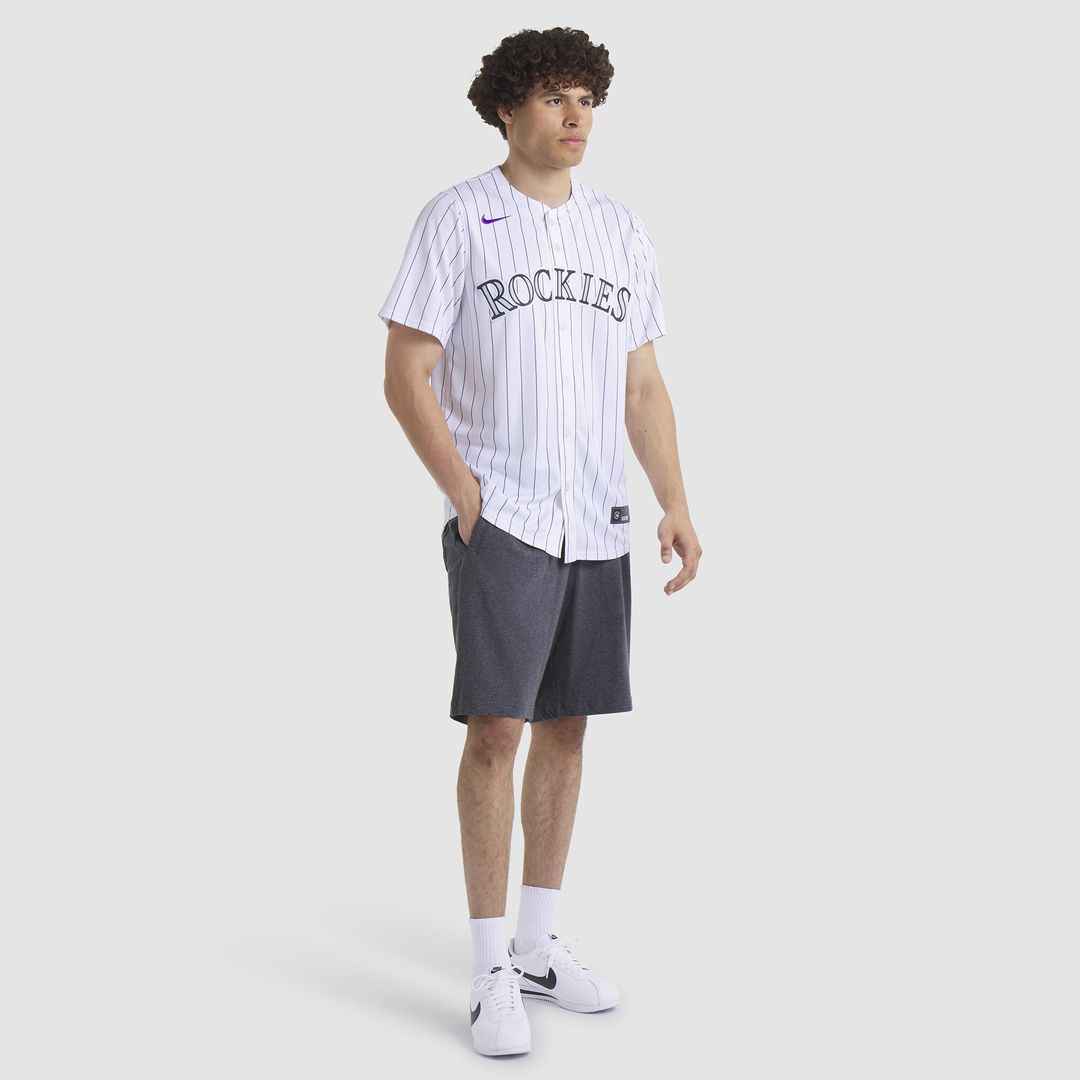 Colorado Rockies Nike Home Limited Jersey - White