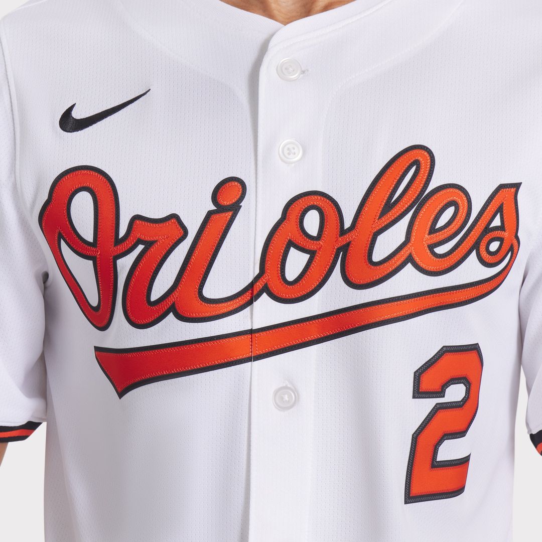 Baltimore Orioles Gunnar Henderson Nike Home Limited Jersey - White