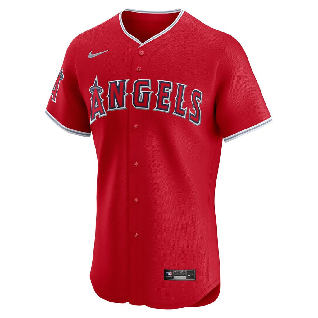 Los Angeles Angels Nike Home Elite Jersey - White