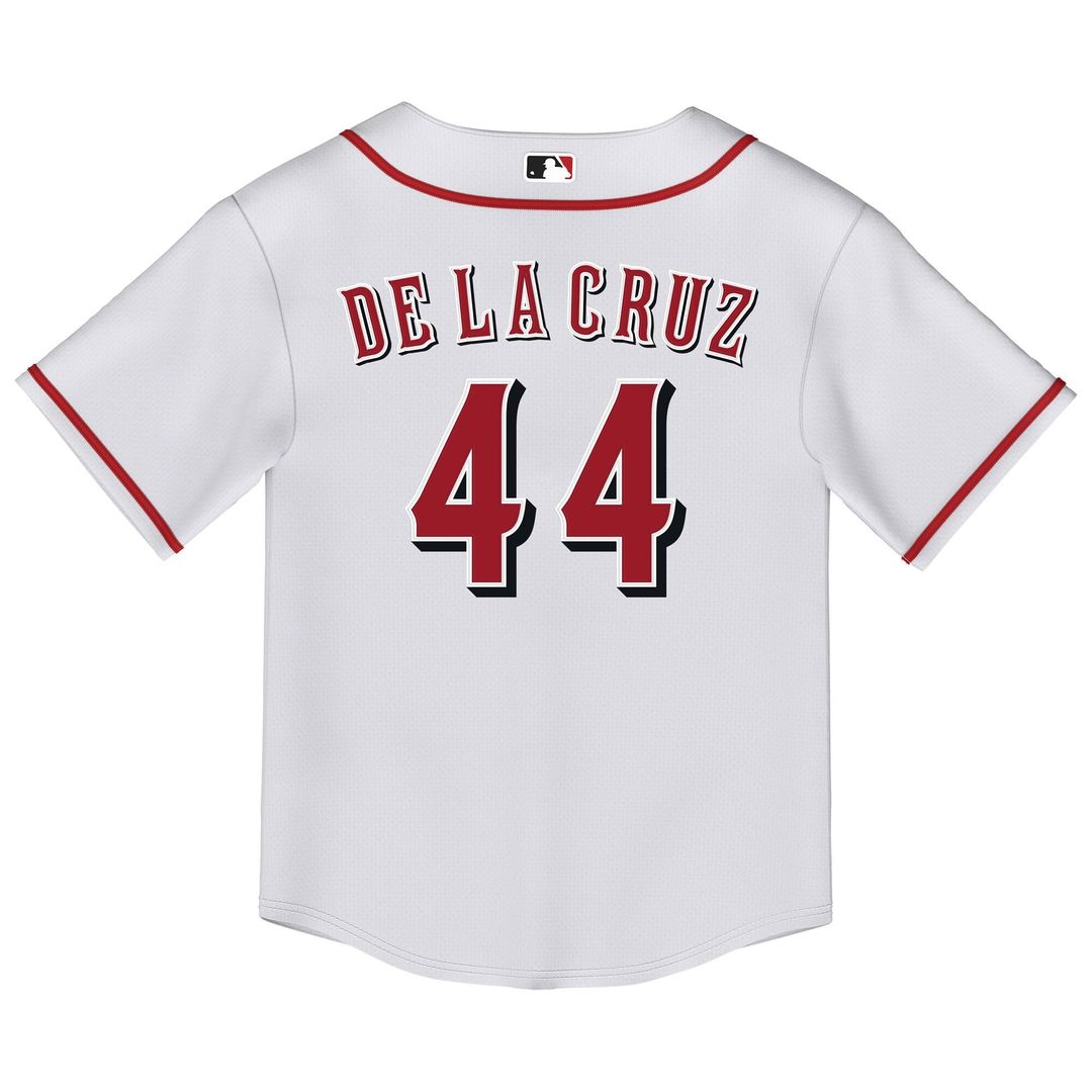 Cincinnati Reds Elly De La Cruz Nike Toddler Home Replica Jersey - White