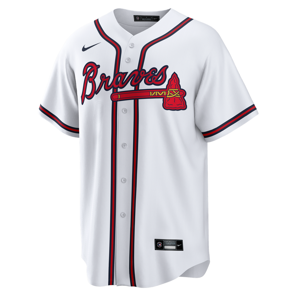 Atlanta Braves Greg Maddux Nike Home Retired Replica Jersey - White