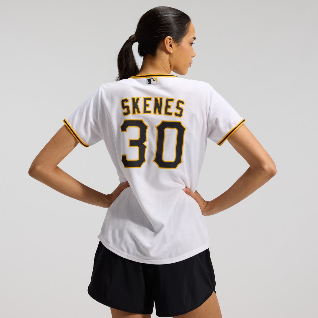 Pittsburgh Pirates Paul Skenes Nike Women's Home Replica Jersey - White