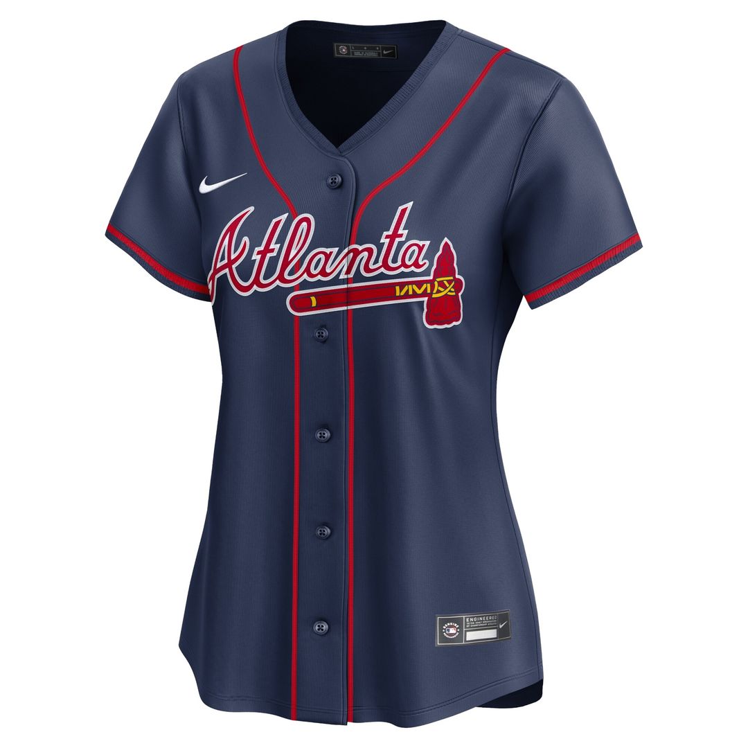 Atlanta Braves Ronald Acuña Jr. Nike Women's Alternate Limited Jersey - Navy