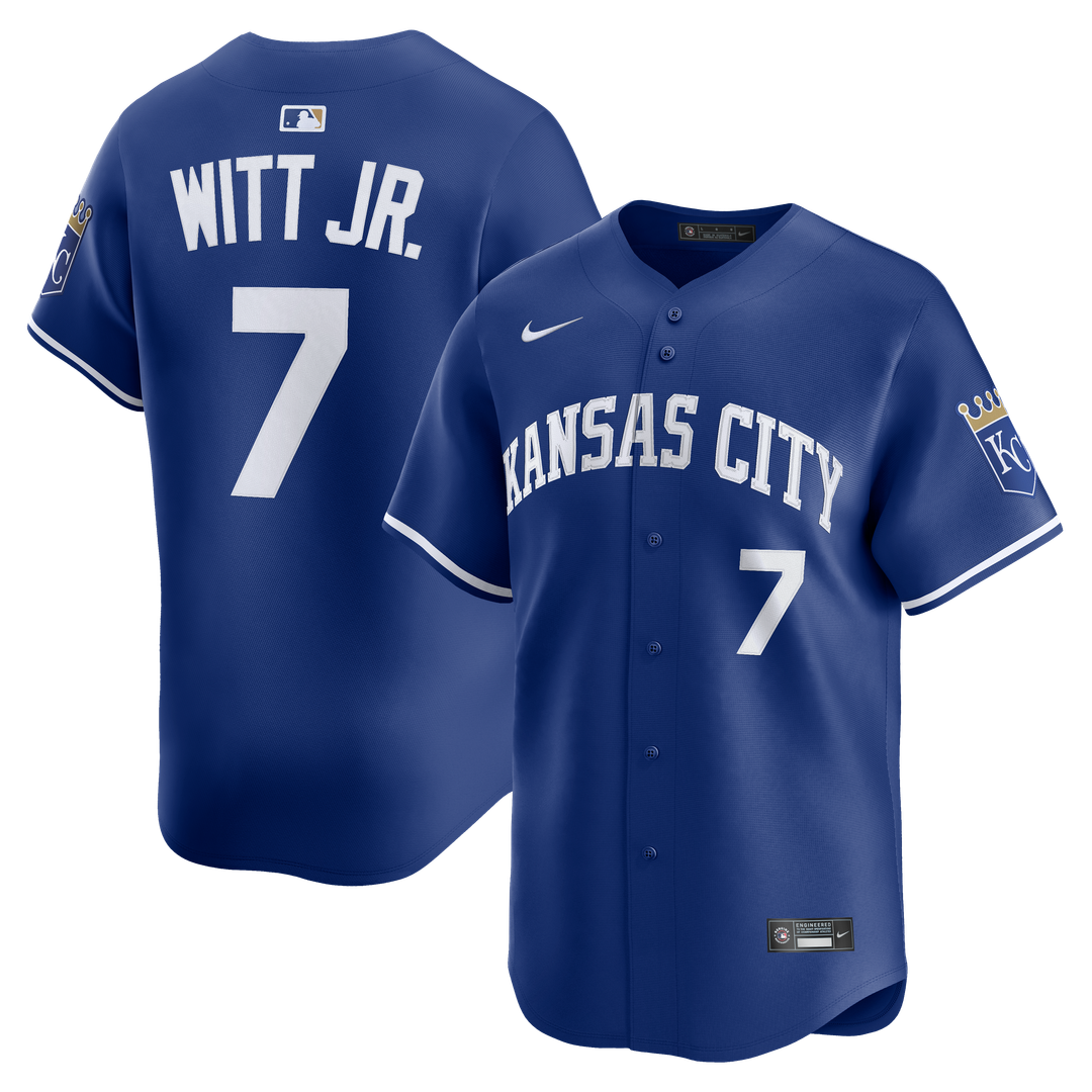Kansas City Royals Bobby Witt Jr. Nike Alternate 2 Limited Jersey - Royal