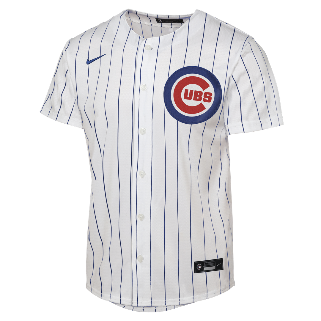 Chicago Cubs Nico Hoerner Nike Youth Home Replica Jersey - White