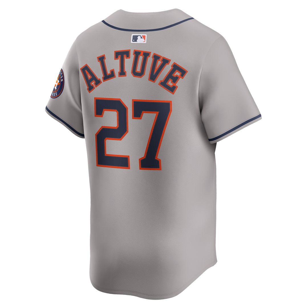 Houston Astros Jose Altuve Nike Home Limited Jersey - White