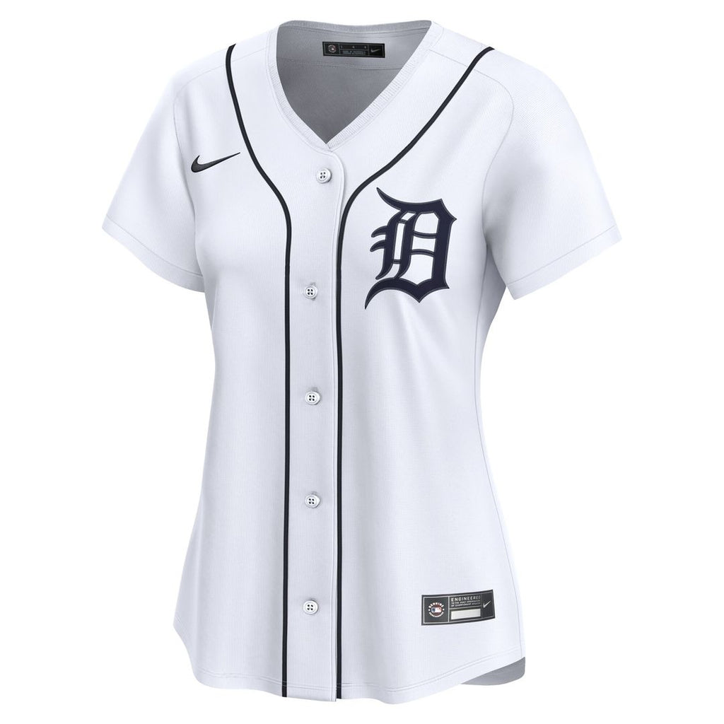Detroit Tigers Tarik Skubal Nike Women's Home Limited Jersey - White