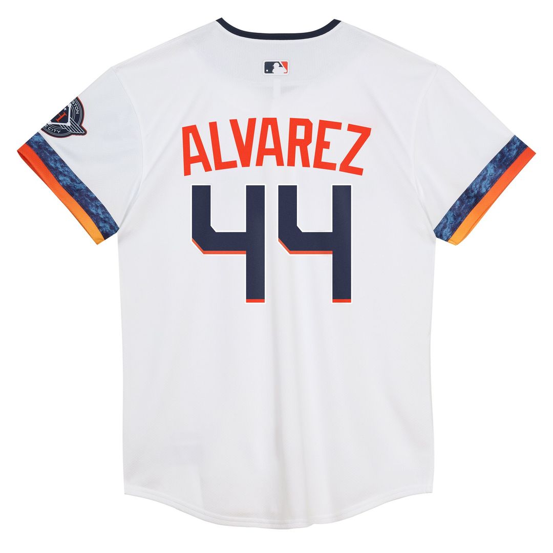 Houston Astros Yordan Alvarez Nike Preschool 2025 City Connect Limited Jersey - White