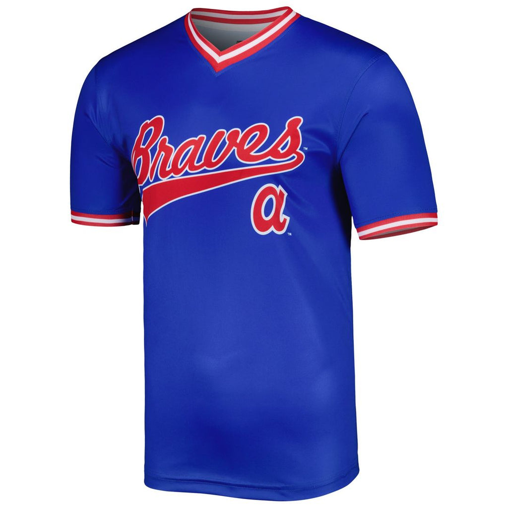 Atlanta Braves Stitches Cooperstown Team Jersey - Royal
