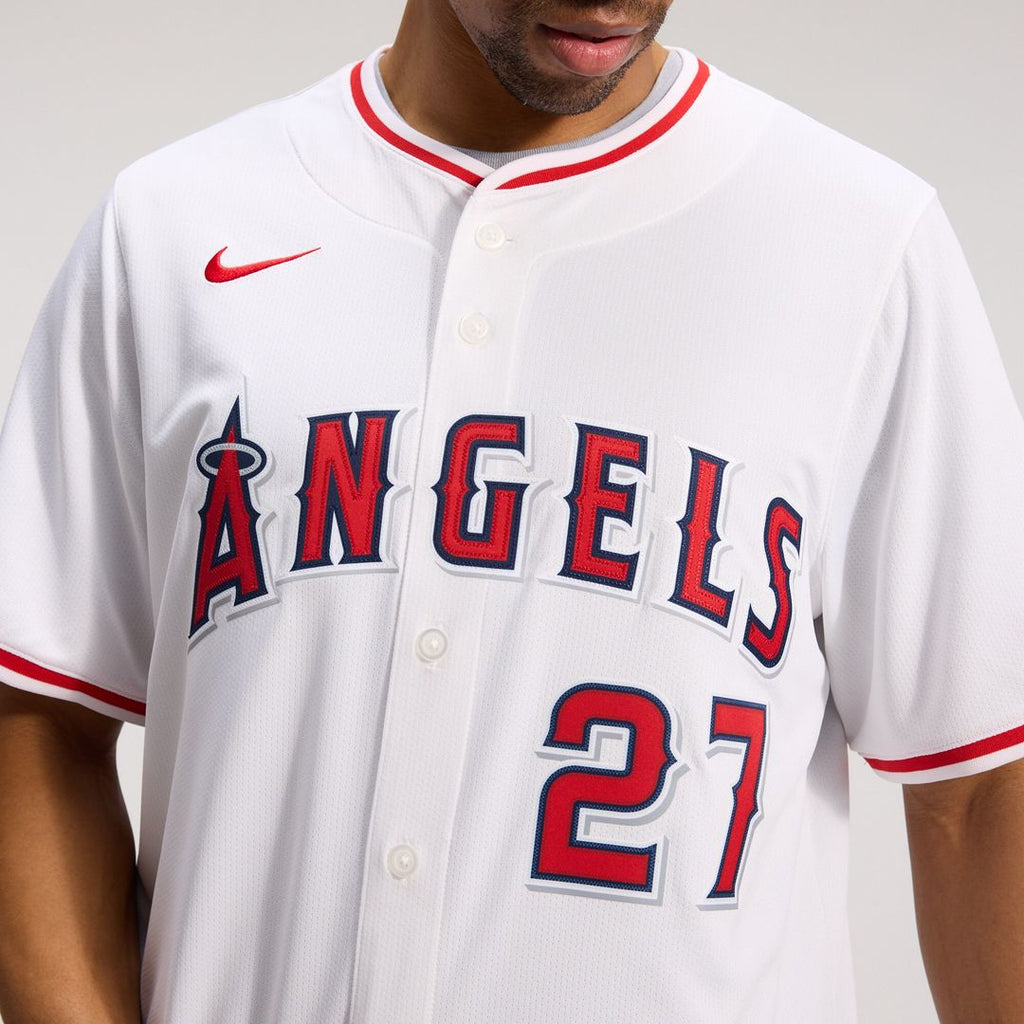 Los Angeles Angels Mike Trout Nike Alternate Limited Jersey - Red