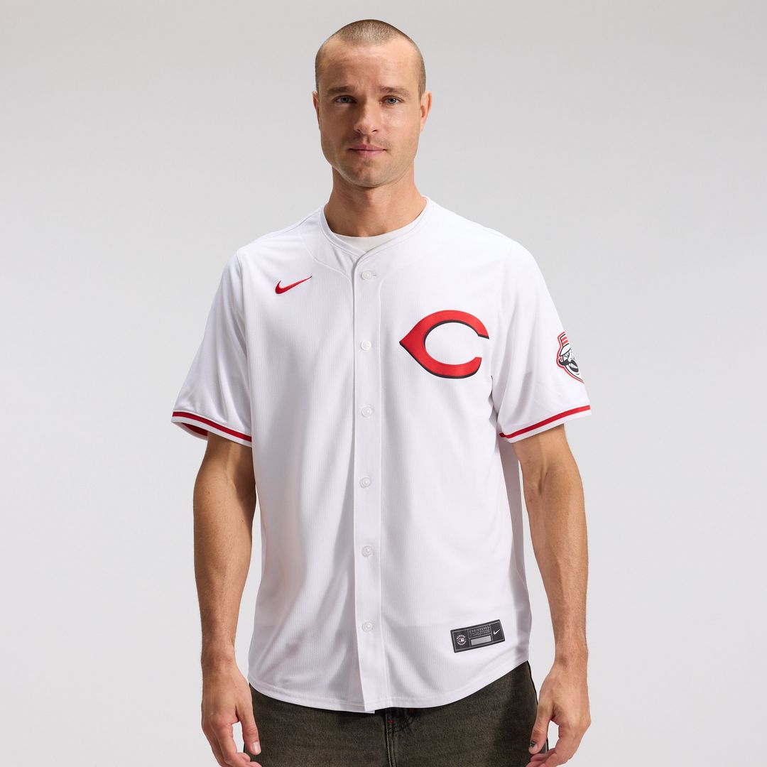 Cincinnati Reds Elly De La Cruz Nike Alternate 2 Limited Jersey - White