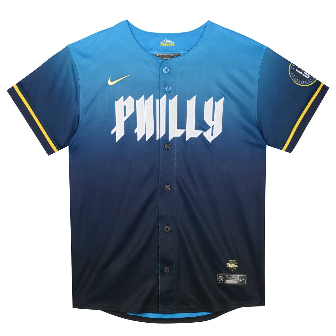 Philadelphia Phillies Zack Wheeler Nike Preschool 2024 City Connect Limited Jersey - Blue