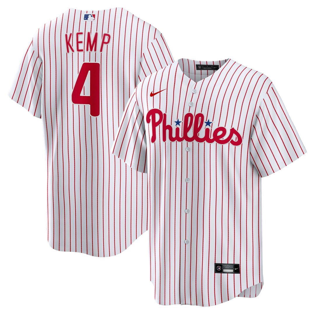 Philadelphia Phillies Otto Kemp Nike Home Replica Jersey - White
