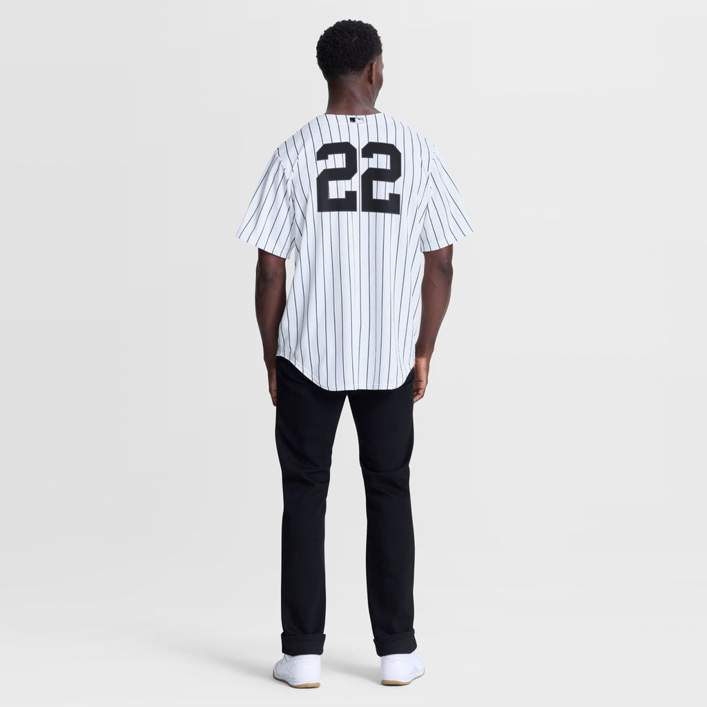 New York Yankees Ben Rice Nike Home Replica Jersey - White