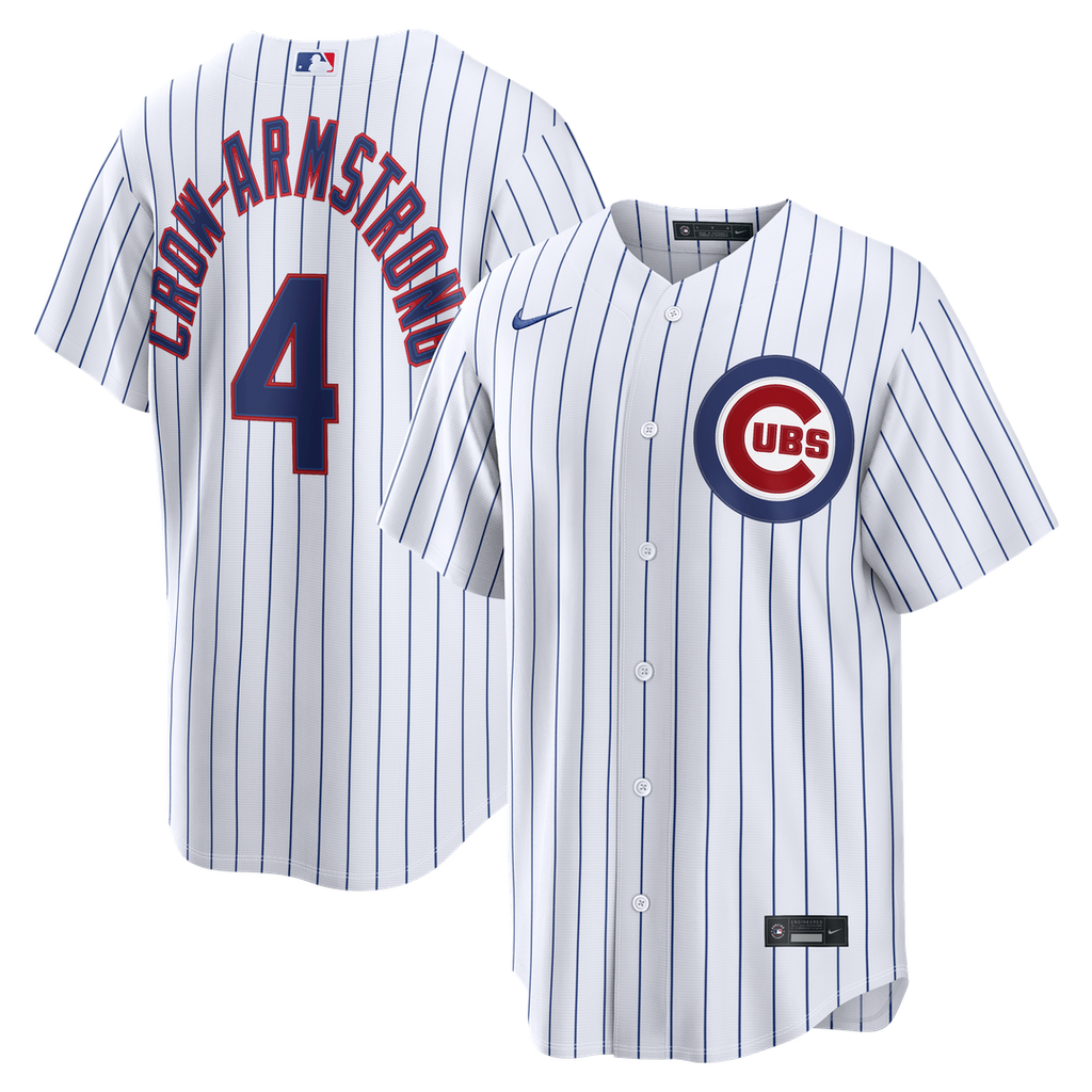 Chicago Cubs Pete Crow - Armstrong Nike Home Replica Jersey - White