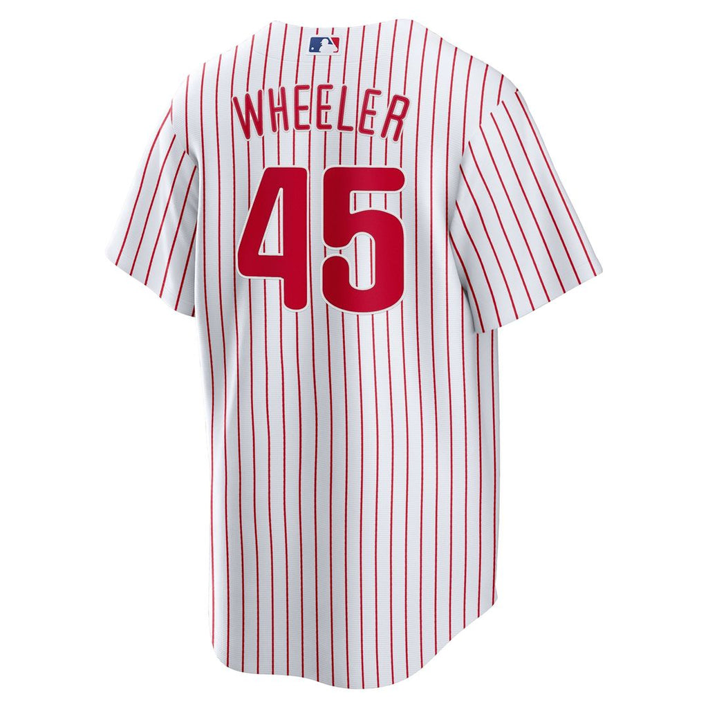 Philadelphia Phillies Zack Wheeler Nike Home Replica Jersey - White