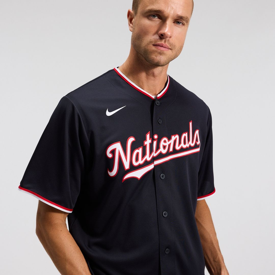 Washington Nationals Dylan Crews Nike Alternate Replica Jersey - Navy