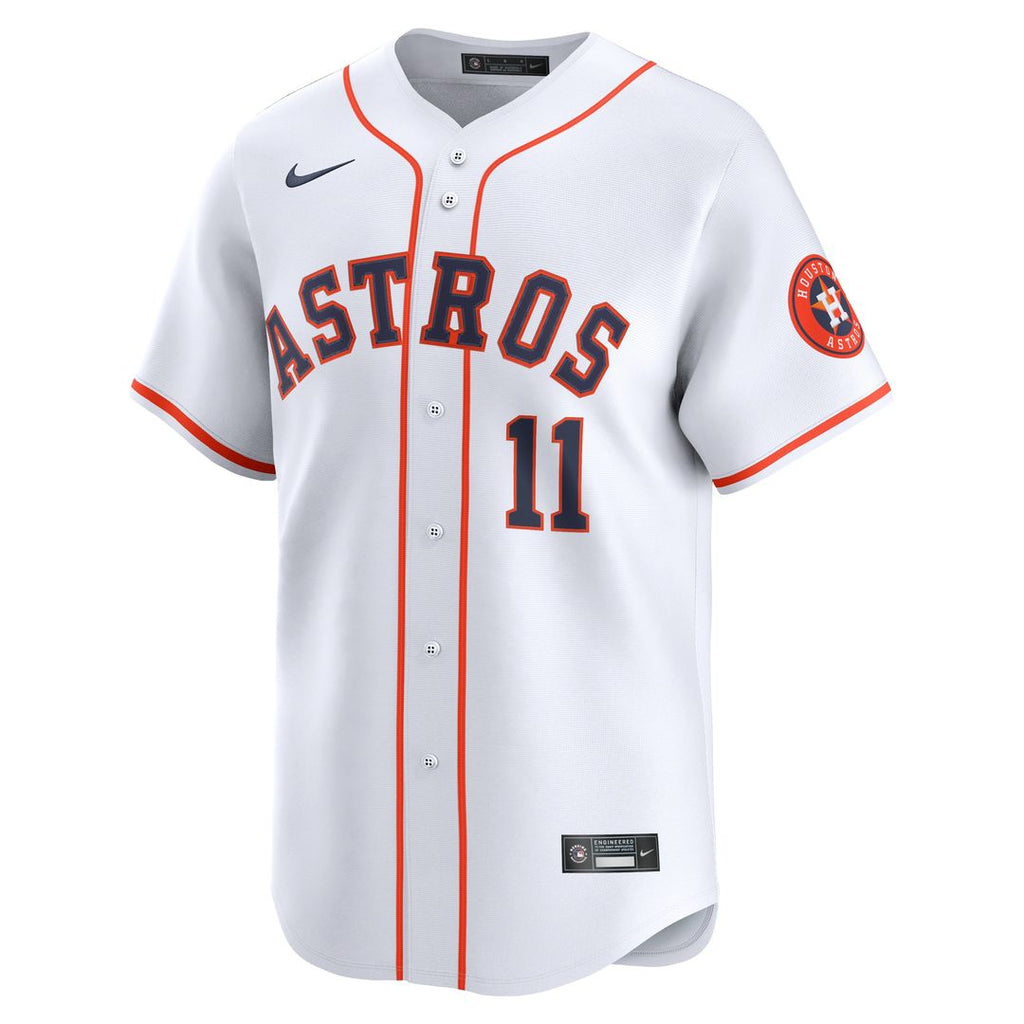 Houston Astros Cam Smith #11 Nike Home Limited Jersey - White