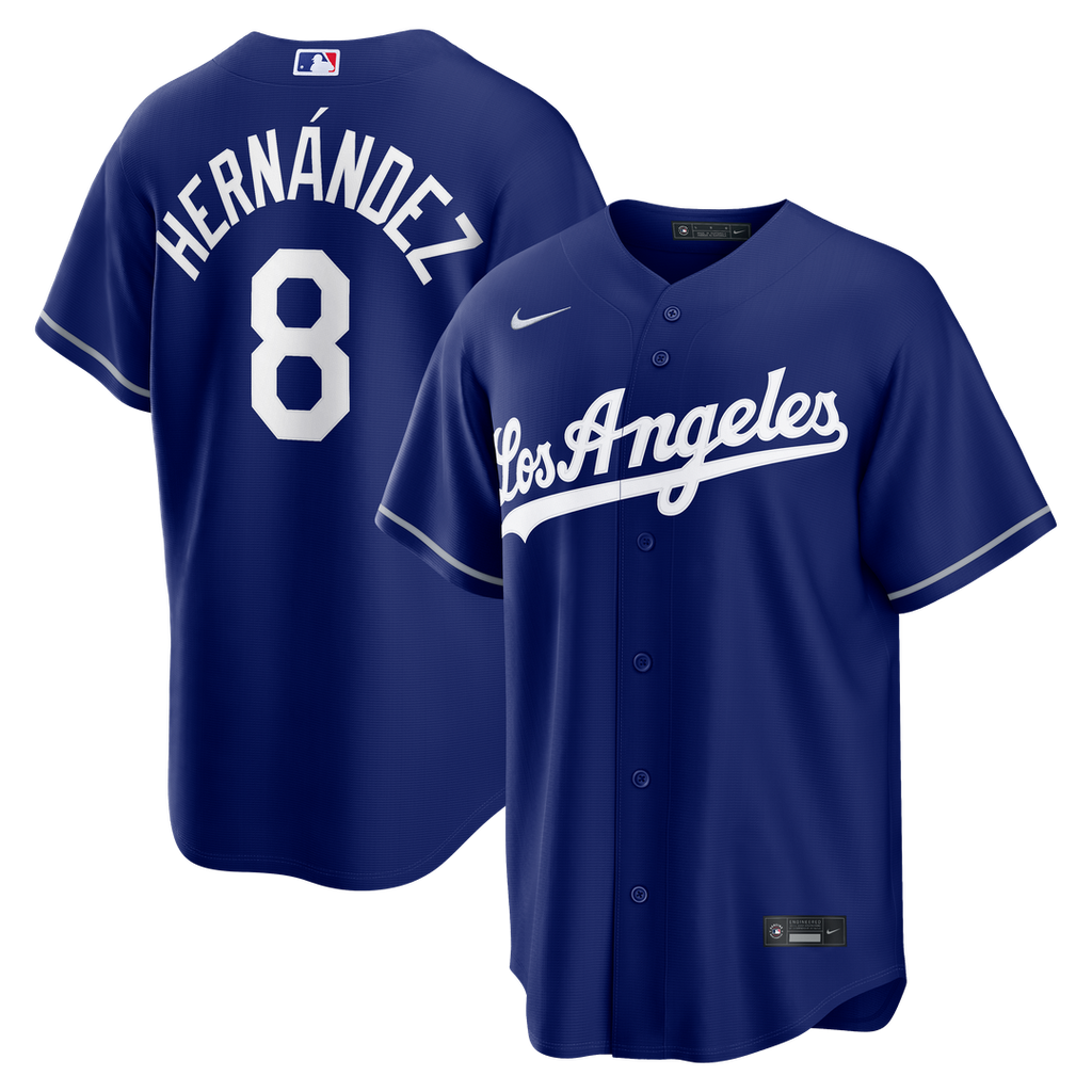Los Angeles Dodgers Enrique Hernández Nike Alternate Replica Jersey - Royal