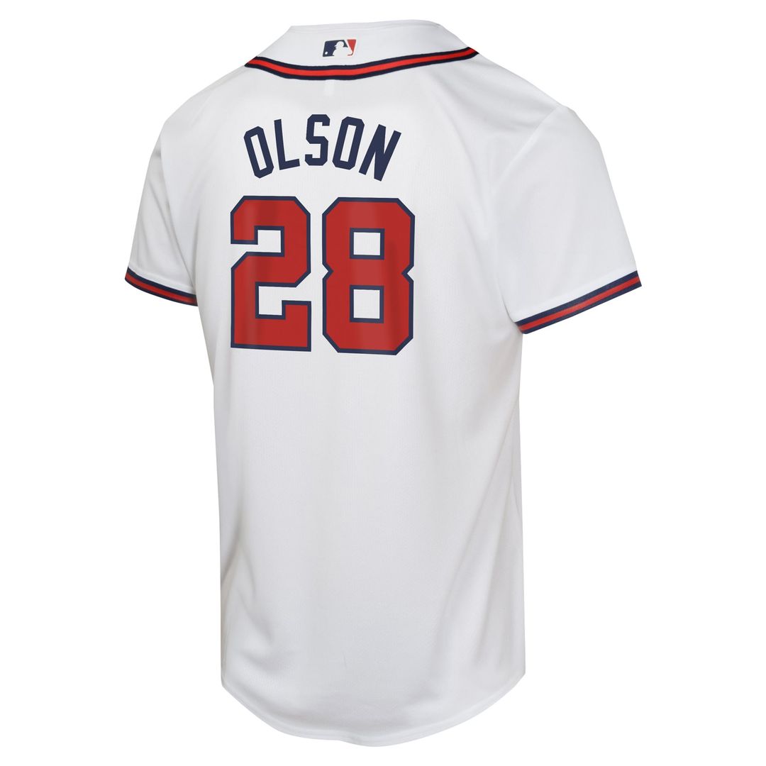 Atlanta Braves Matt Olson Nike Youth Home Game Jersey - White