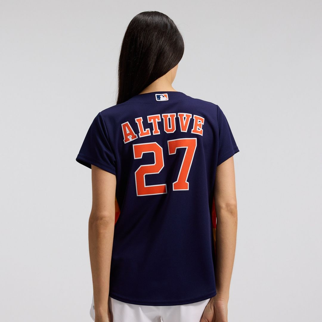 Houston Astros Jose Altuve Nike Women's Alternate Replica Jersey - Navy