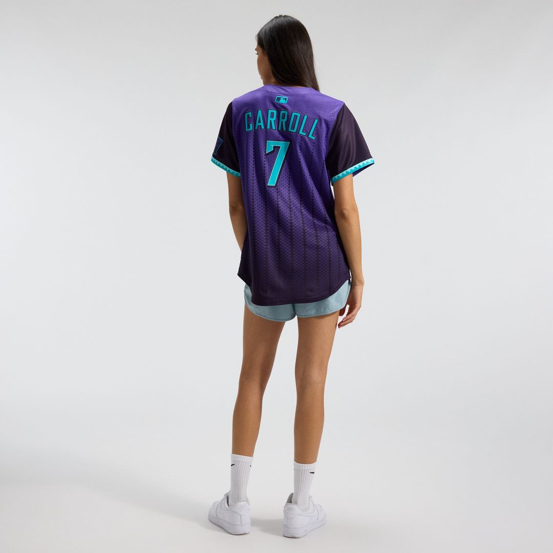 Arizona Diamondbacks Corbin Carroll Nike Women's 2025 City Connect Limited Jersey - Purple