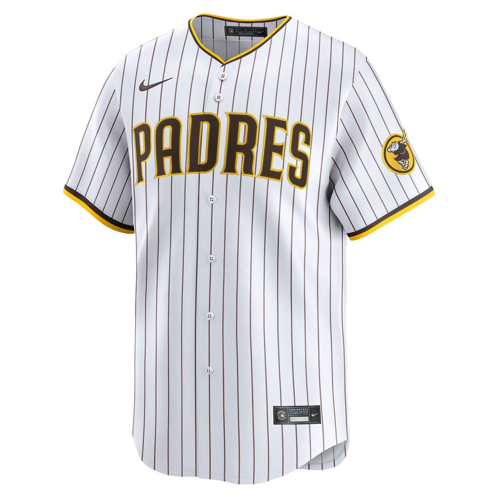 San Diego Padres Jackson Merrill Nike Home Limited Jersey - White