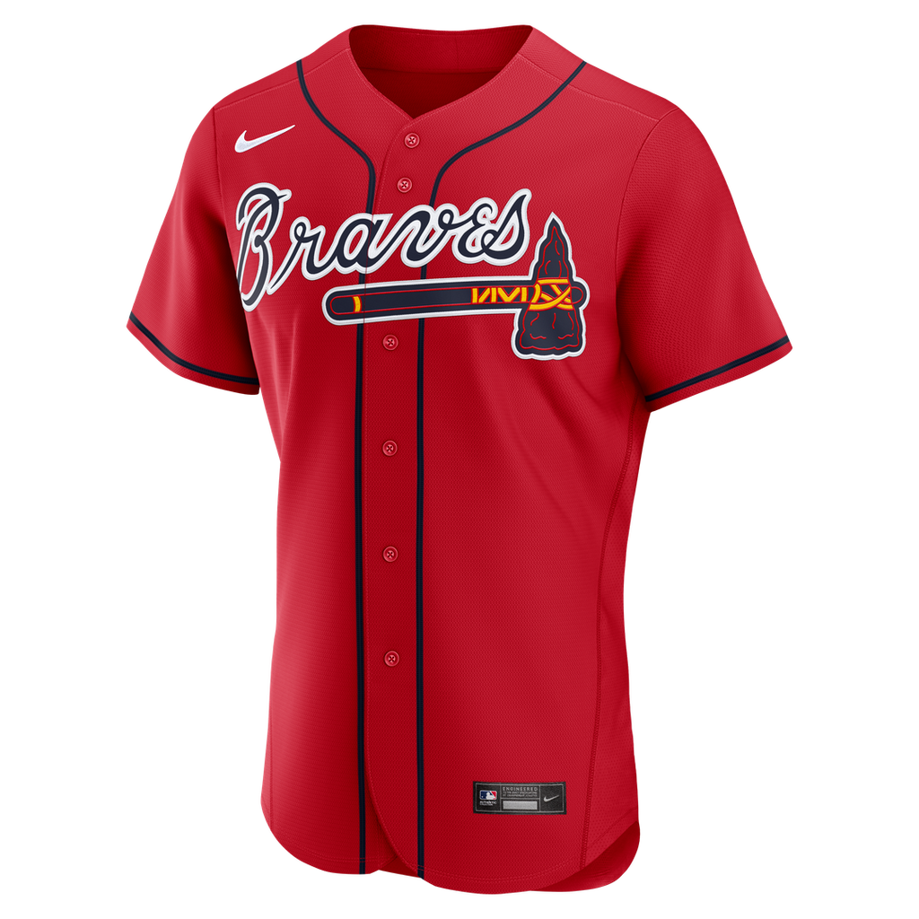 Atlanta Braves Drake Baldwin Nike Alternate MLB Awards Authentic Jersey - Navy