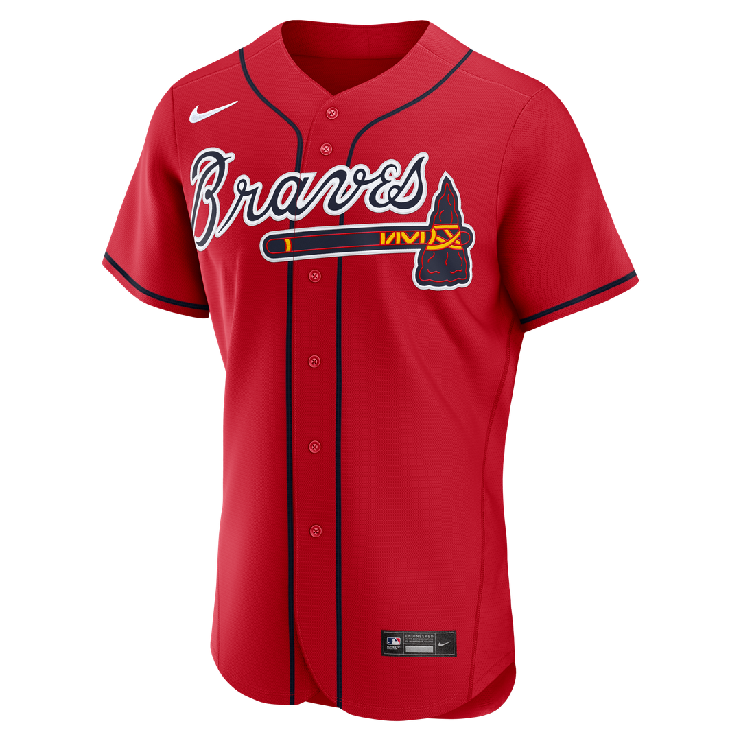 Atlanta Braves Drake Baldwin Nike Alternate MLB Awards Authentic Jersey - Navy