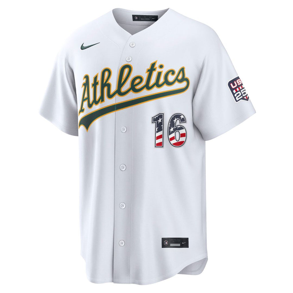 Athletics Nick Kurtz Nike USA 250 Fourth of July Home Stadium Jersey - White