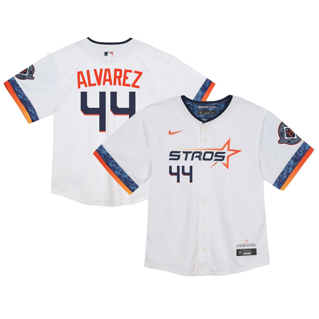 Houston Astros Yordan Alvarez Nike Infant 2025 City Connect Limited Jersey - White