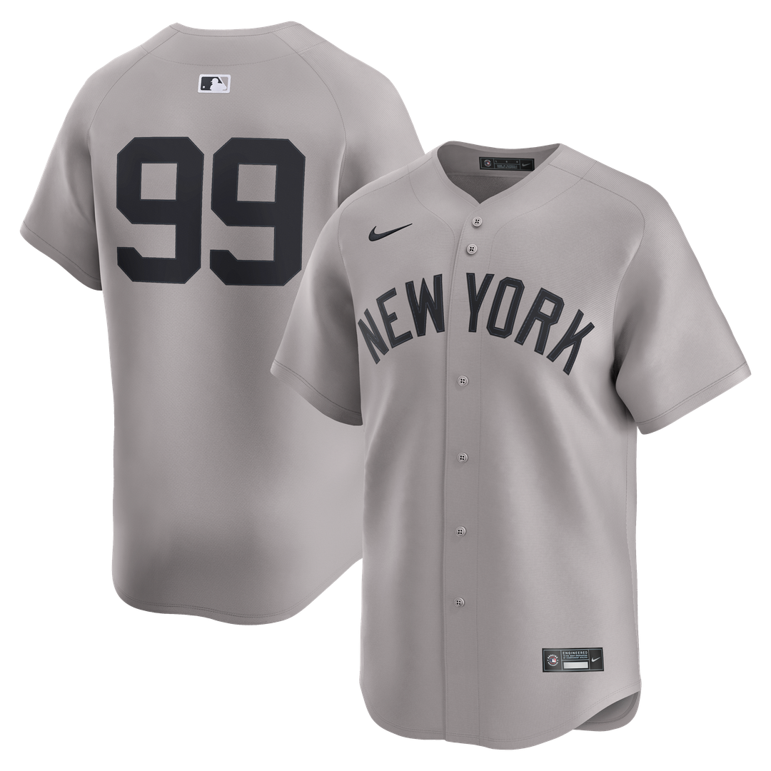 New York Yankees Aaron Judge Nike Home Limited Jersey - White